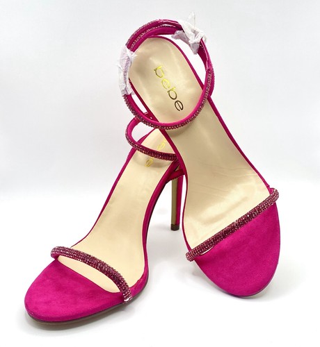 Bebe magenta pink rhinestones - magenta,