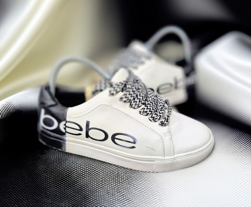 Bebeblack and white sneaker - bebeblack,